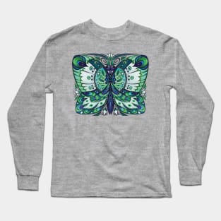 Peacock moth Long Sleeve T-Shirt